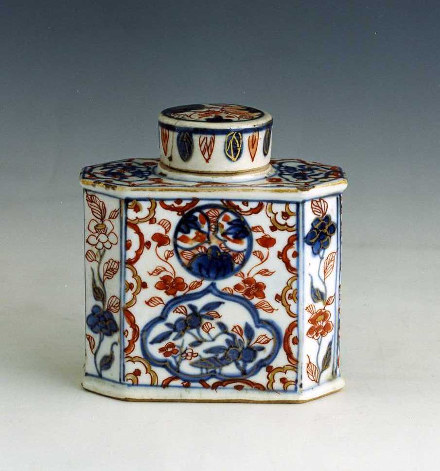 scatola da thè - manifattura giapponese (sec. XIX)