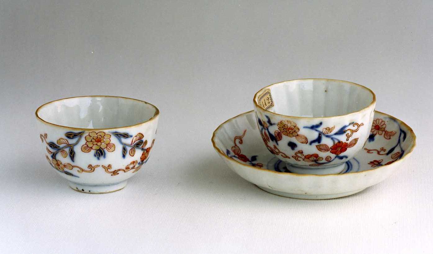 tazza, serie - manifattura giapponese (sec. XIX)
