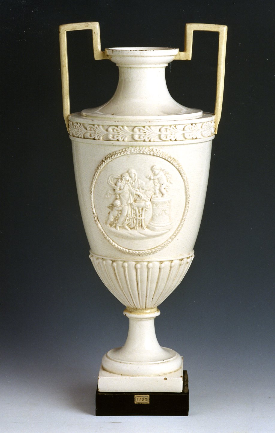 vaso, opera isolata - Real Fabbrica Ferdinandea (fine sec. XVIII)