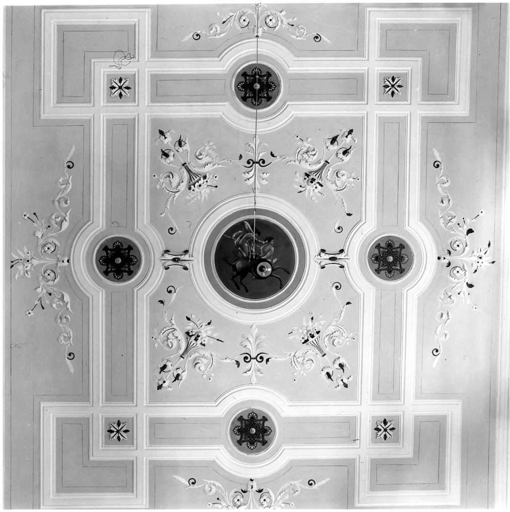 soffitto - ambito Italia meridionale (primo quarto sec. XX)