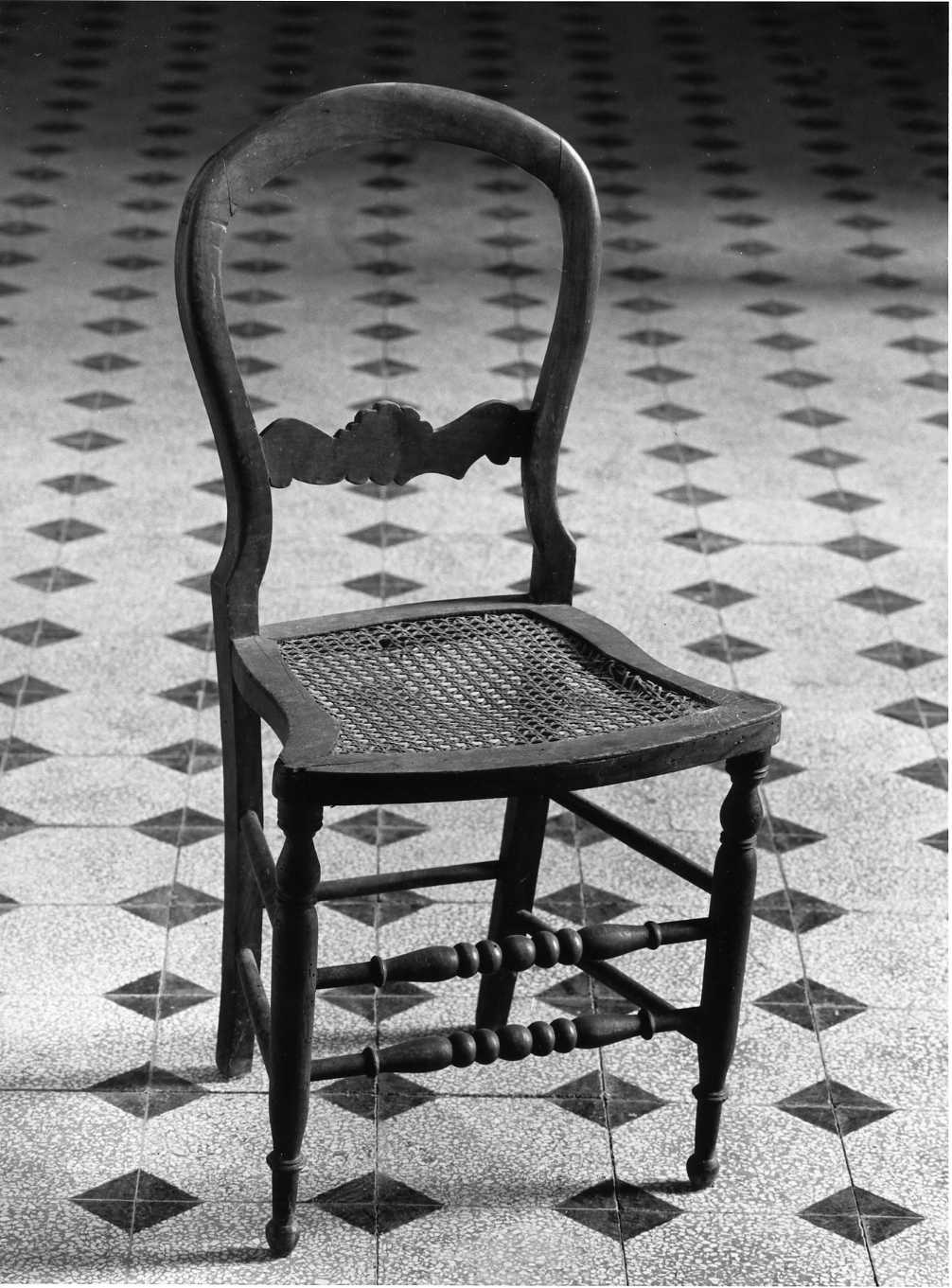 sedia - bottega Italia centro-meridionale (fine/inizio secc. XIX/ XX)