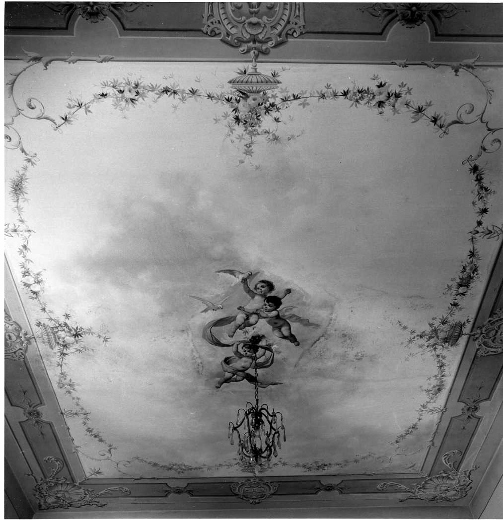 soffitto dipinto - ambito Italia meridionale (sec. XX)