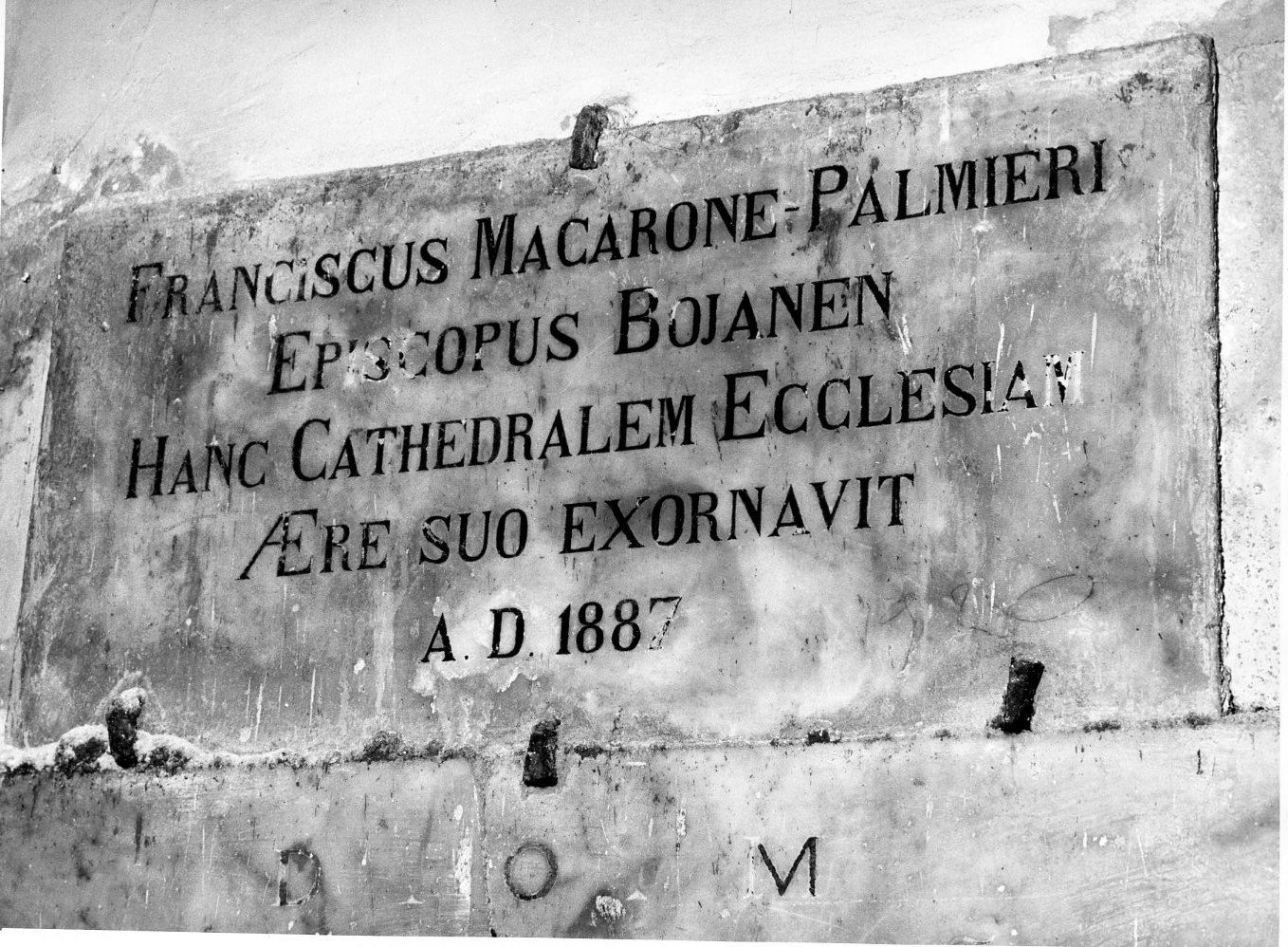 lapide - bottega molisana (sec. XIX)