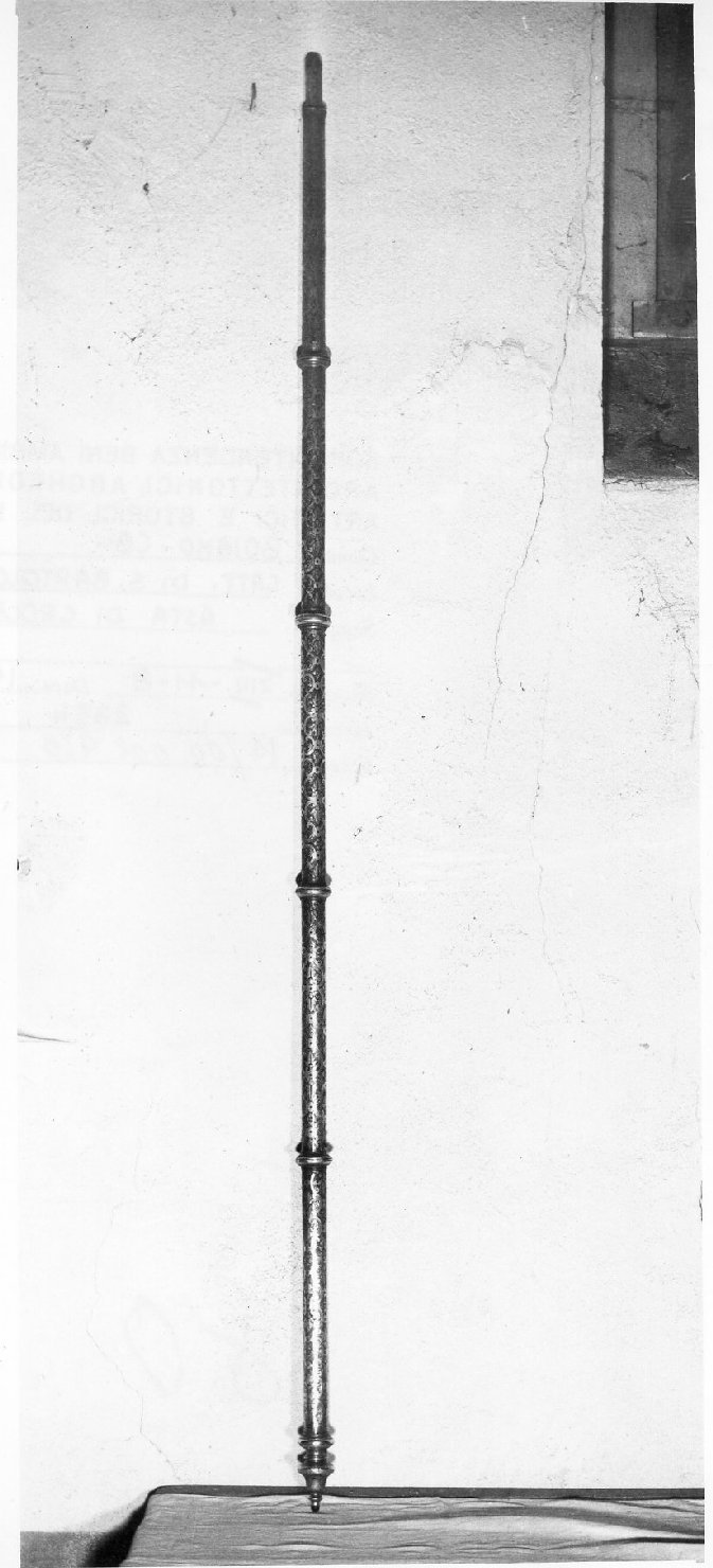 asta di croce processionale - bottega Italia meridionale (inizio sec. XVII)