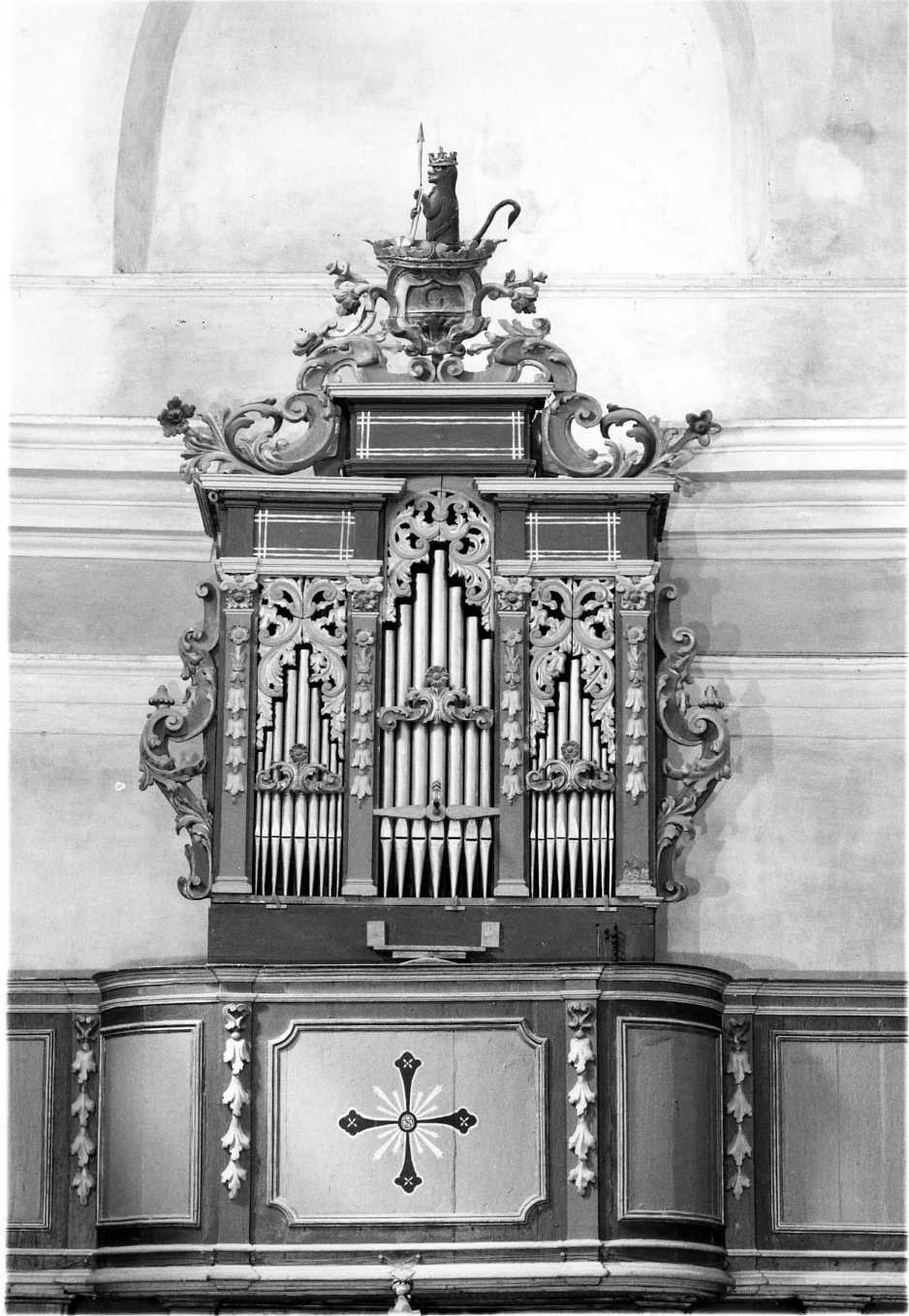 cassa d'organo - bottega molisana (seconda metà sec. XVIII)