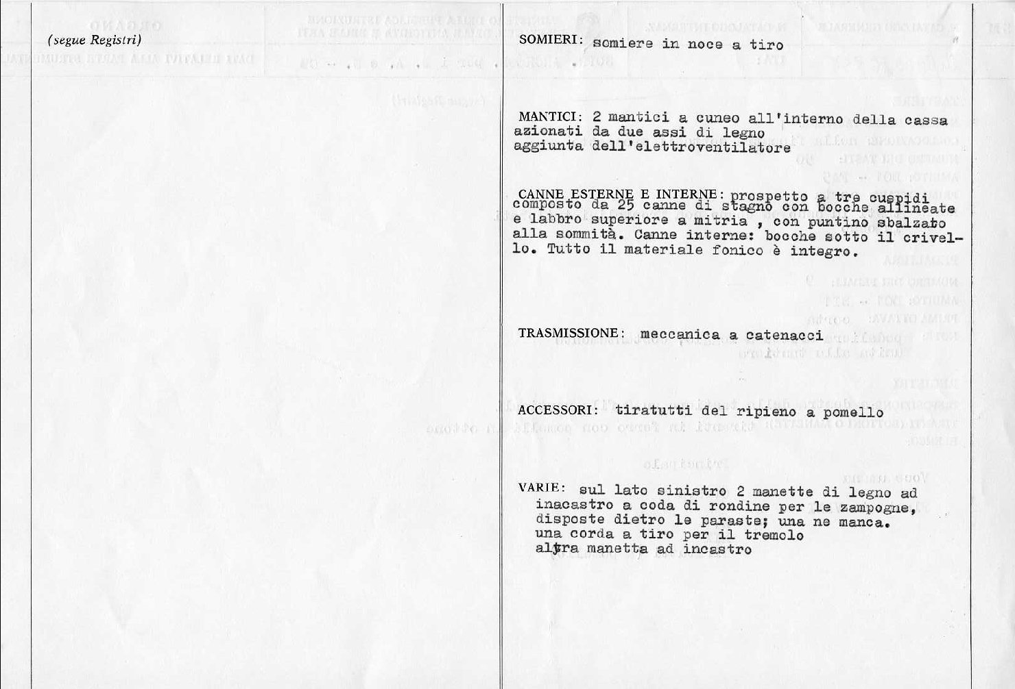 organo - bottega Italia meridionale (sec. XIX)