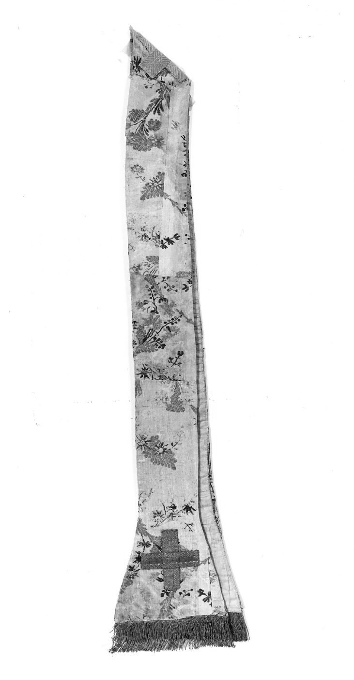 stola - manifattura Italia meridionale (prima metà sec. XVIII)