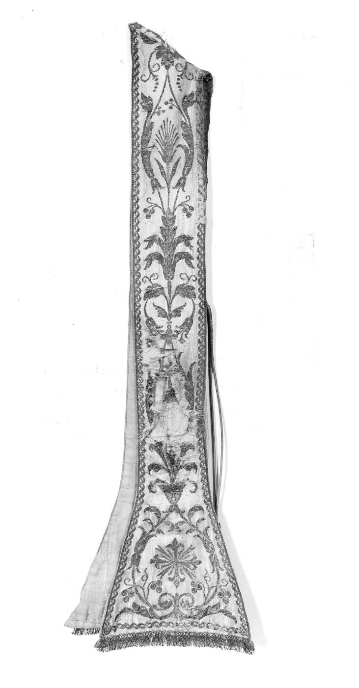 stola - manifattura Italia meridionale (sec. XIX)