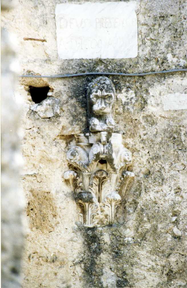 capitello - bottega beneventana (fine sec. XII)