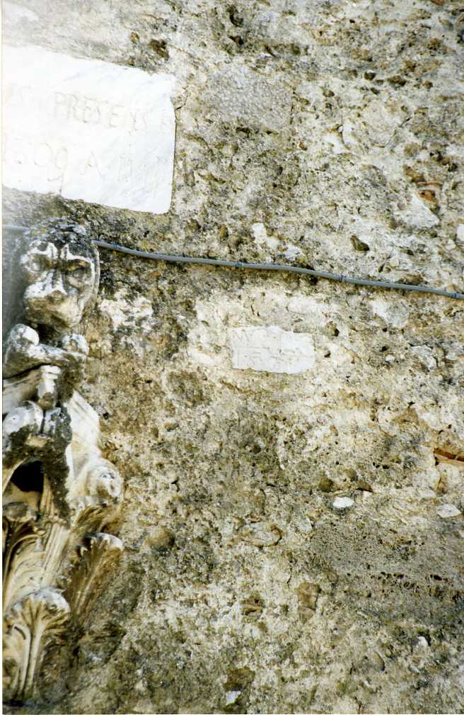 lapide - bottega molisana (inizio sec. XIX)