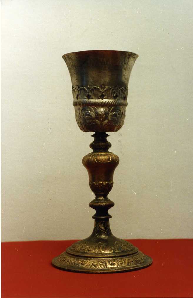 calice - bottega molisana (inizio sec. XIX)