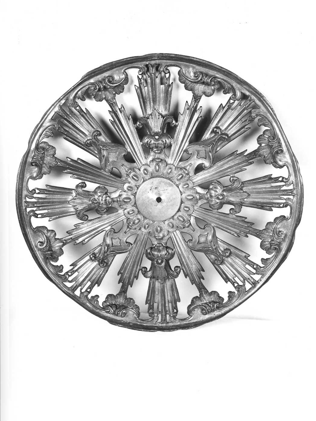 aureola di statua - bottega napoletana (sec. XVIII)