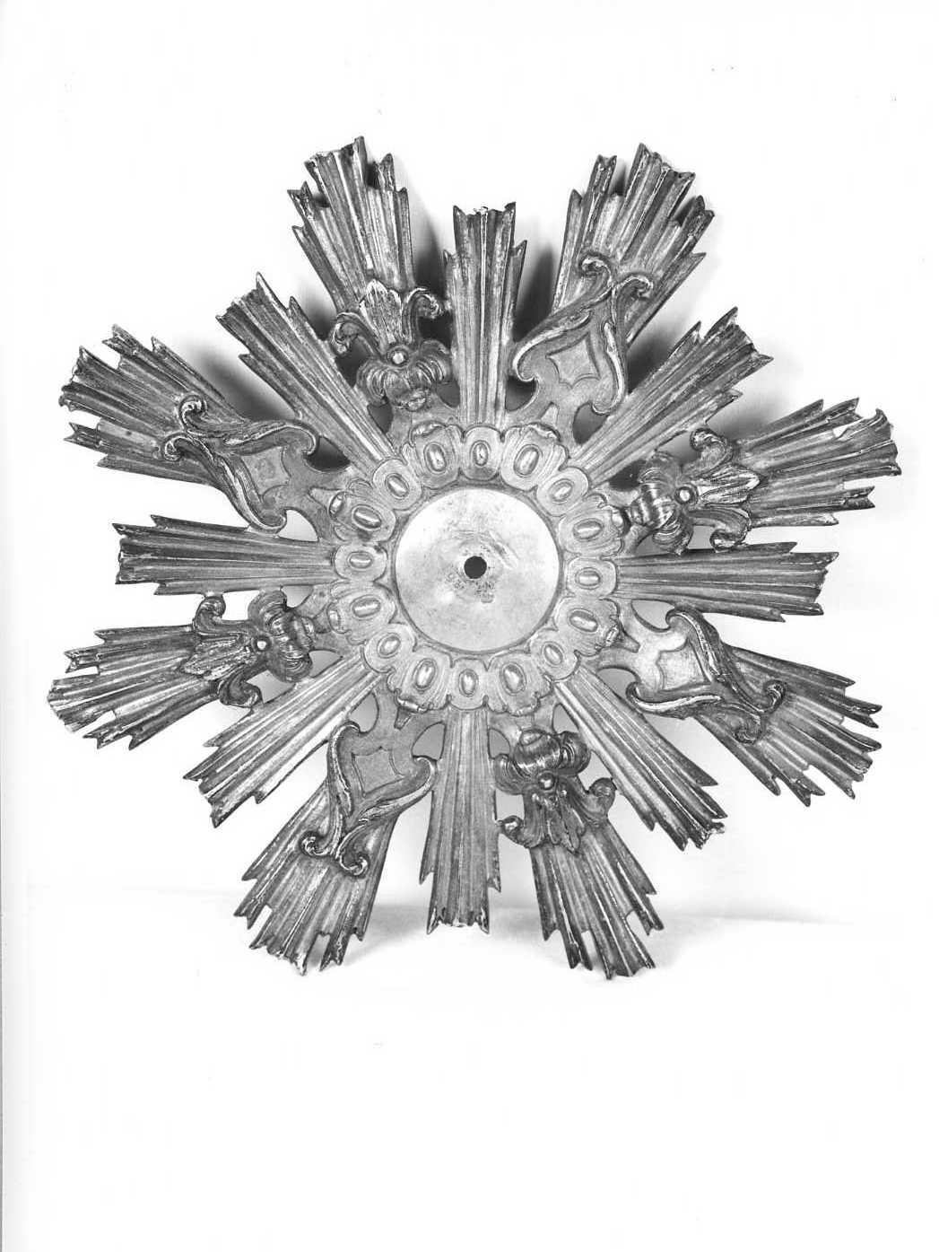 aureola di statua - bottega napoletana (sec. XVIII)