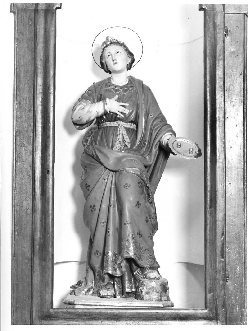 Santa Lucia (statua) - bottega Italia meridionale (sec. XIX)