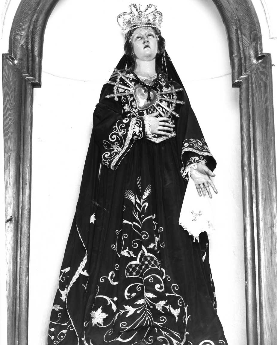 Madonna Addolorata (manichino) - bottega Italia meridionale (sec. XVIII)