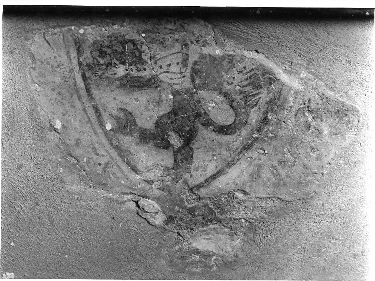 stemma gentilizio (dipinto) - ambito Italia meridionale (secc. XV/ XVI)