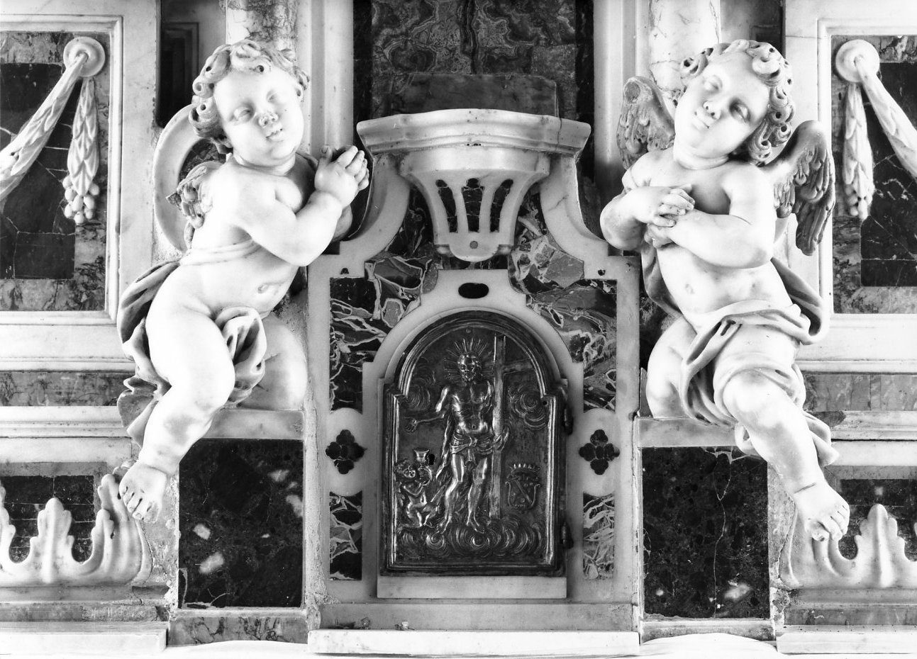 putti (tabernacolo) - bottega napoletana (prima metà sec. XVIII)