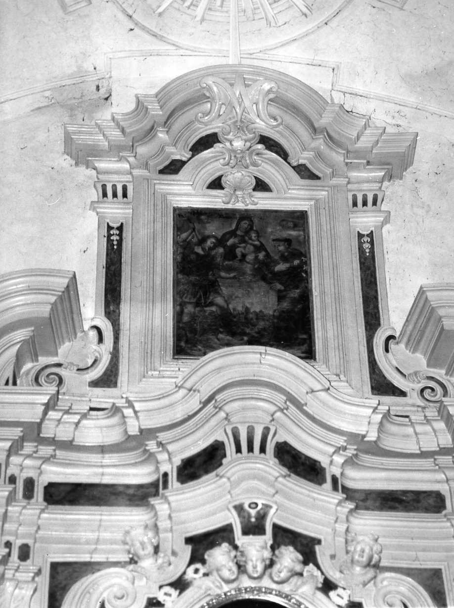 Madonna del Carmine tra Sant'Antonio da Padova e San Michele Arcangelo (dipinto) - ambito molisano (sec. XVIII)