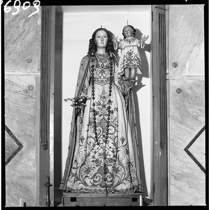 Madonna del Rosario (manichino) - bottega molisana (sec. XIX)