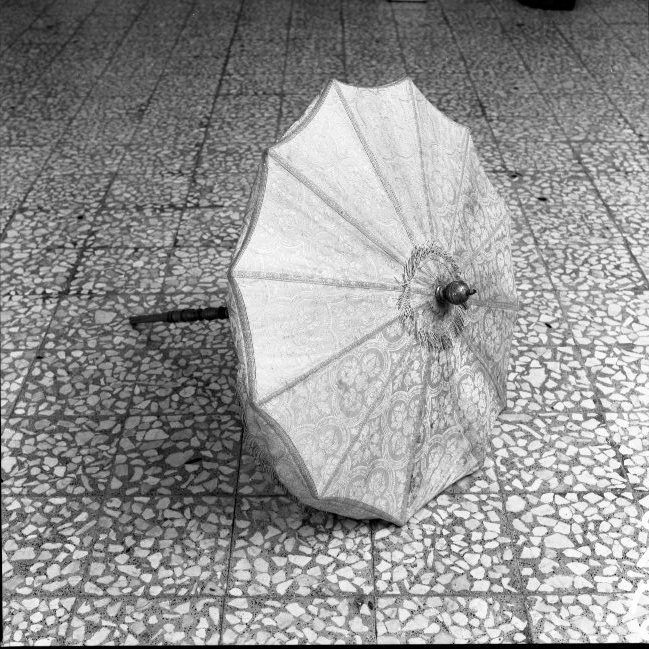 ombrellino processionale - manifattura Italia meridionale (fine sec. XIX)