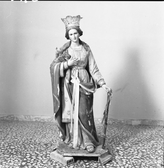 Santa Filomena (statua) di Maffia Guiseppe (sec. XIX)