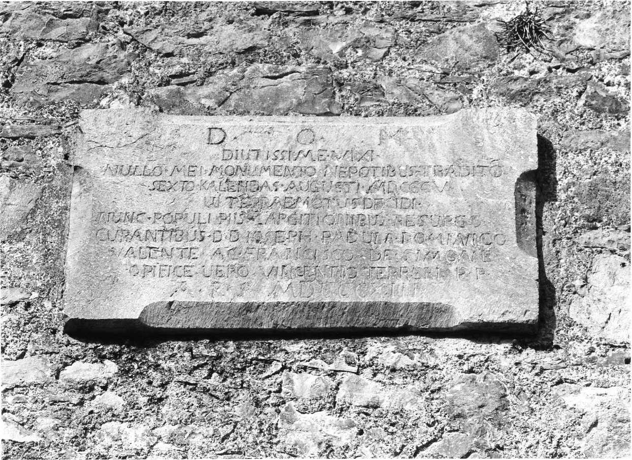 lapide - bottega molisana (sec. XIX)