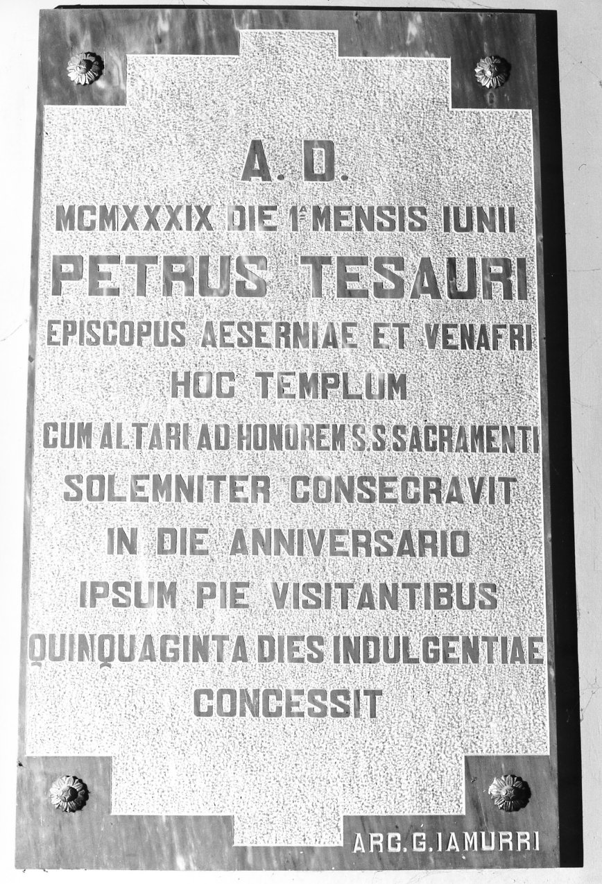 lapide - bottega molisana (sec. XX)