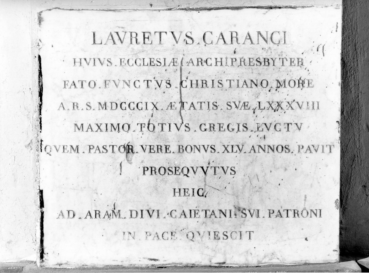 lapide - bottega molisana (sec. XIX)