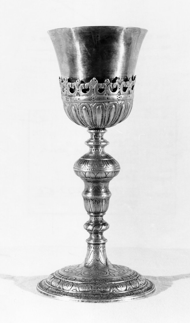 calice - bottega napoletana (ultimo quarto sec. XVIII)