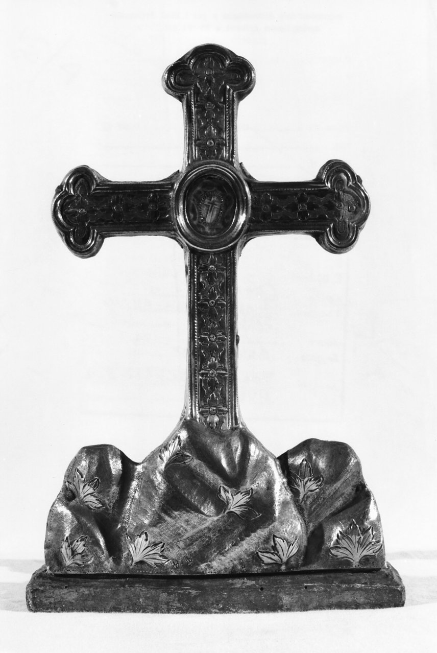 reliquiario topico - bottega napoletana (sec. XVIII)