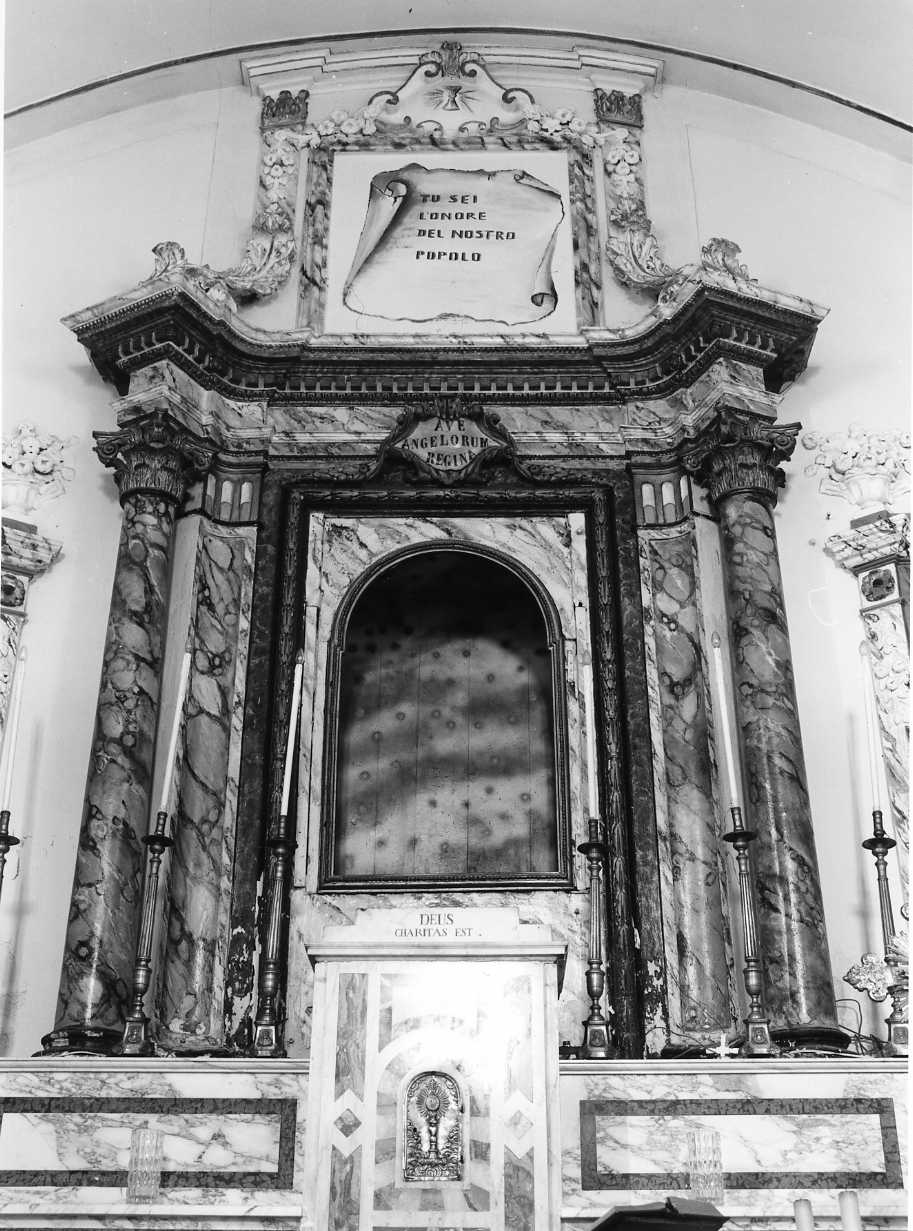 dossale - bottega napoletana (fine/inizio secc. XVII/ XVIII)