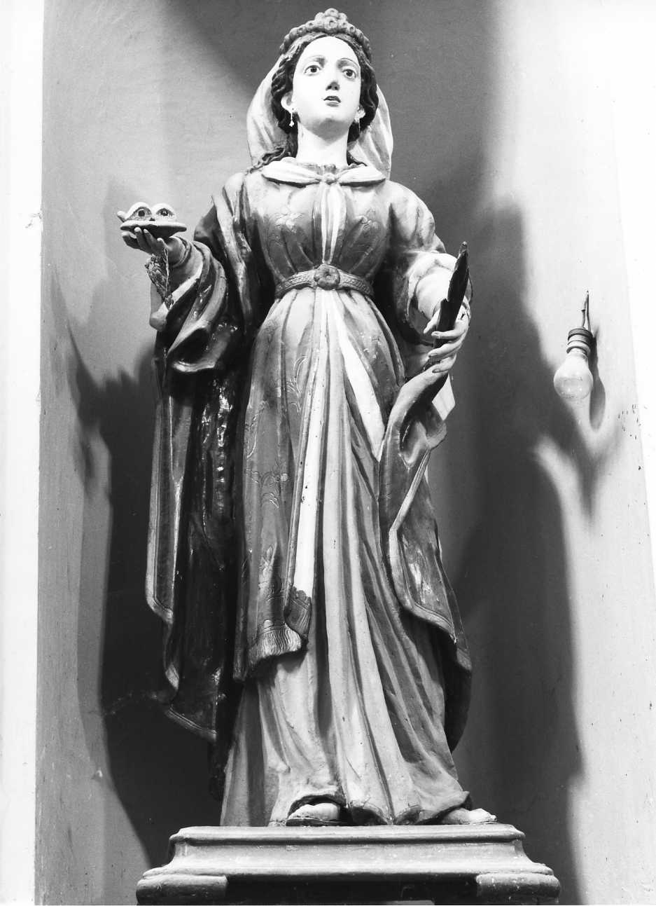 Santa Lucia (statua) - bottega Italia meridionale (sec. XIX)