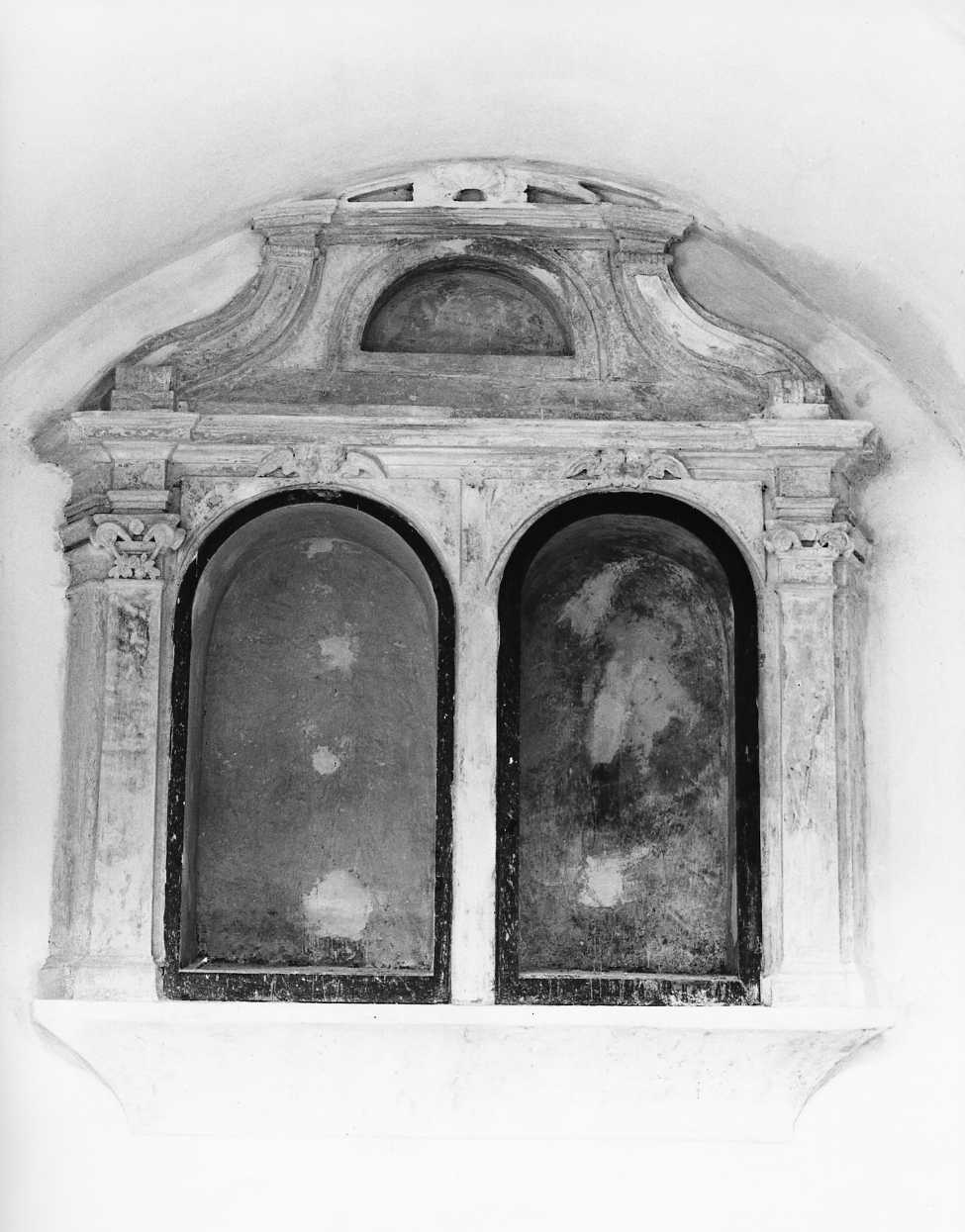 mostra di nicchia - bottega napoletana (fine/inizio secc. XVIII/ XIX)