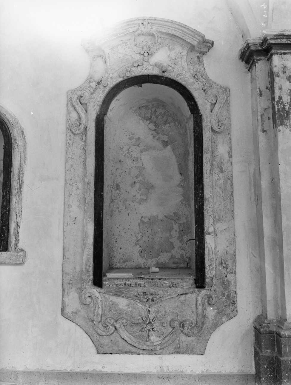 mostra di nicchia - bottega napoletana (seconda metà sec. XVIII)