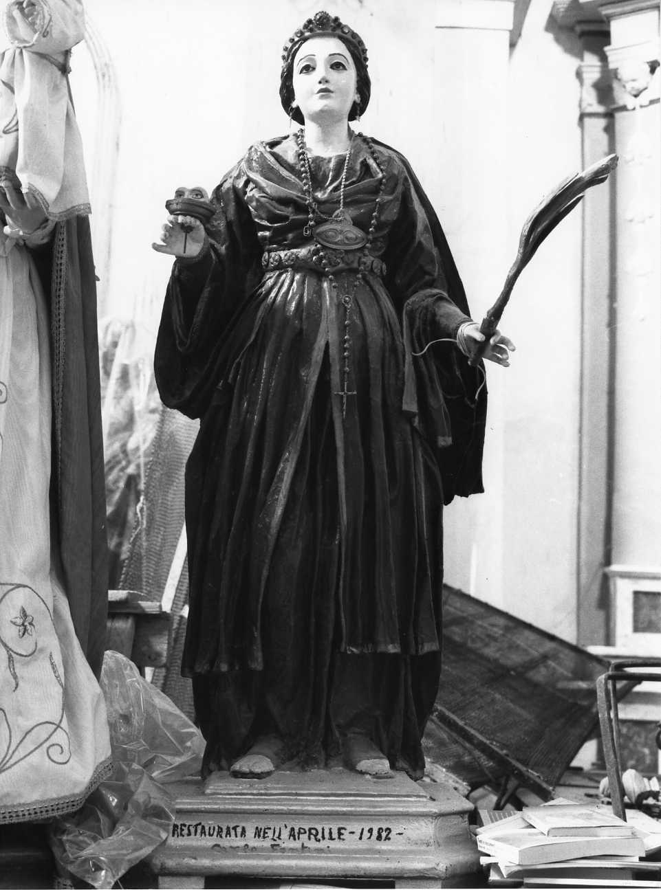 Santa Lucia (statua) - bottega Italia meridionale (sec. XIX)