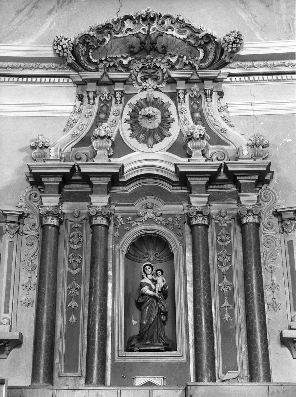 dossale - bottega napoletana (seconda metà sec. XVIII)