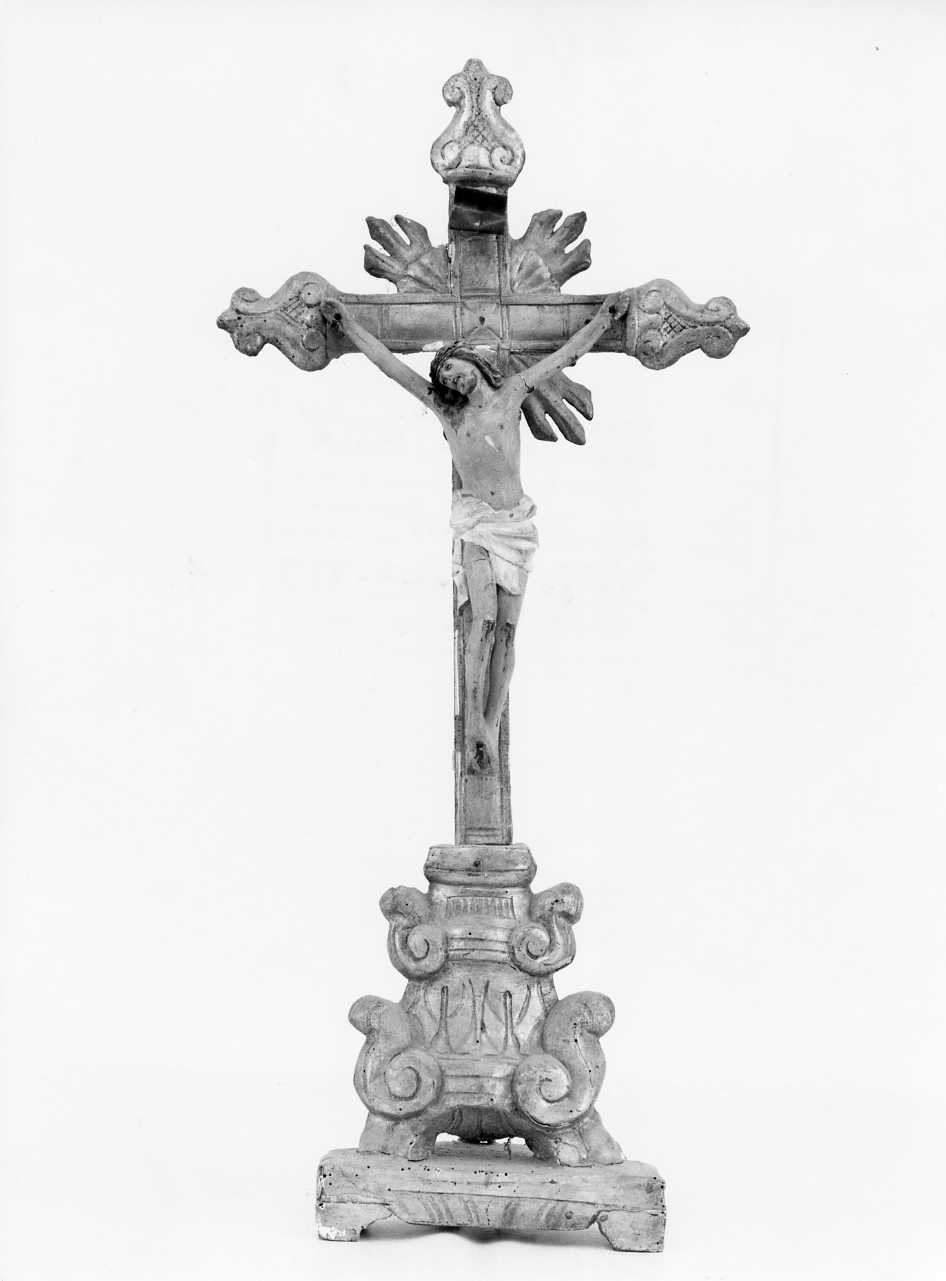 croce d'altare - bottega napoletana (metà sec. XVIII)