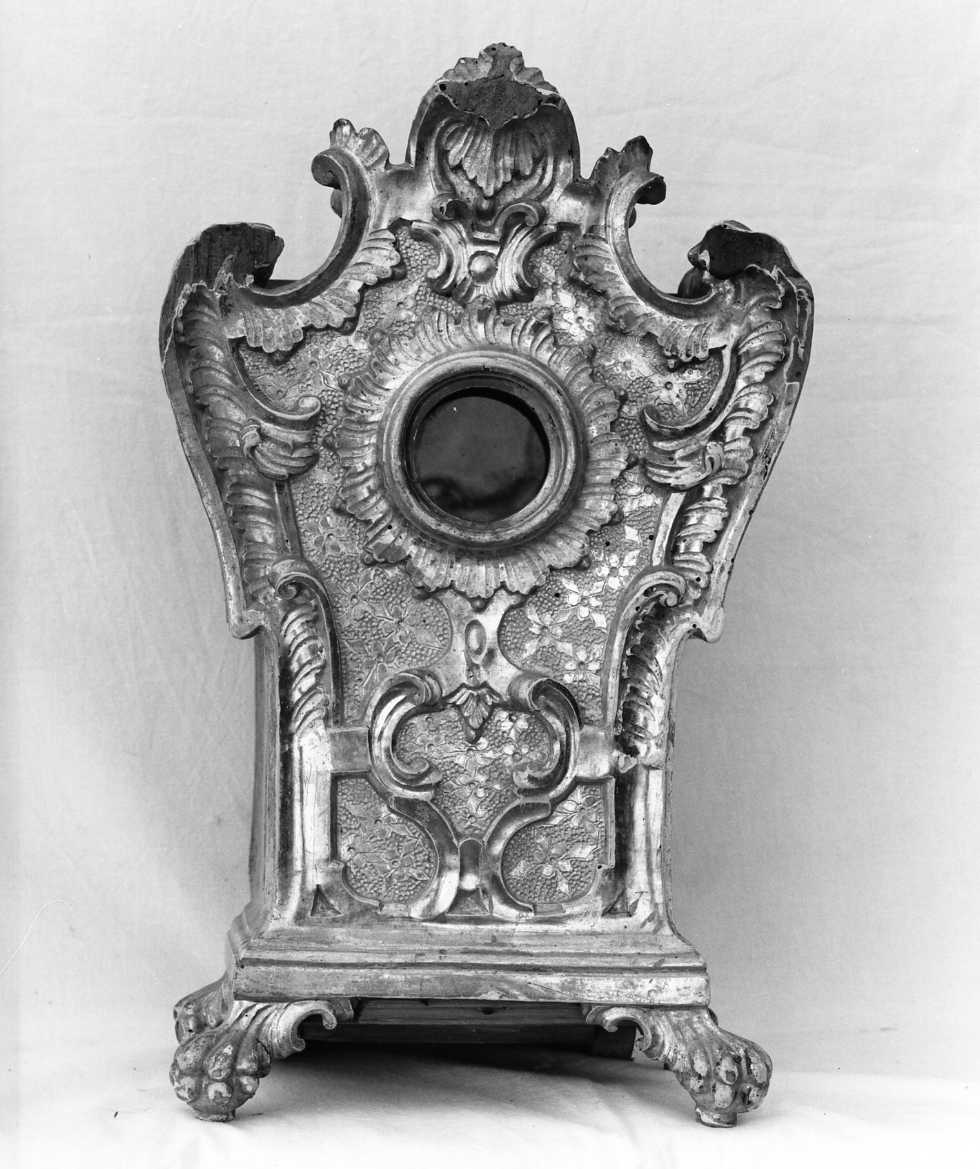 ostensorio architettonico - bottega Italia meridionale (sec. XVIII)