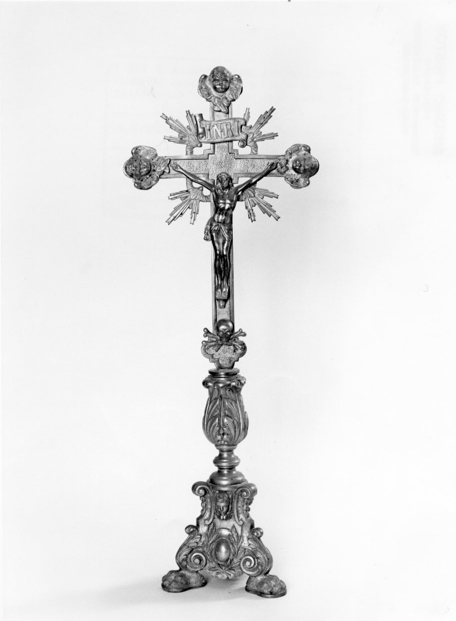 croce d'altare - bottega Italia meridionale (sec. XIX)
