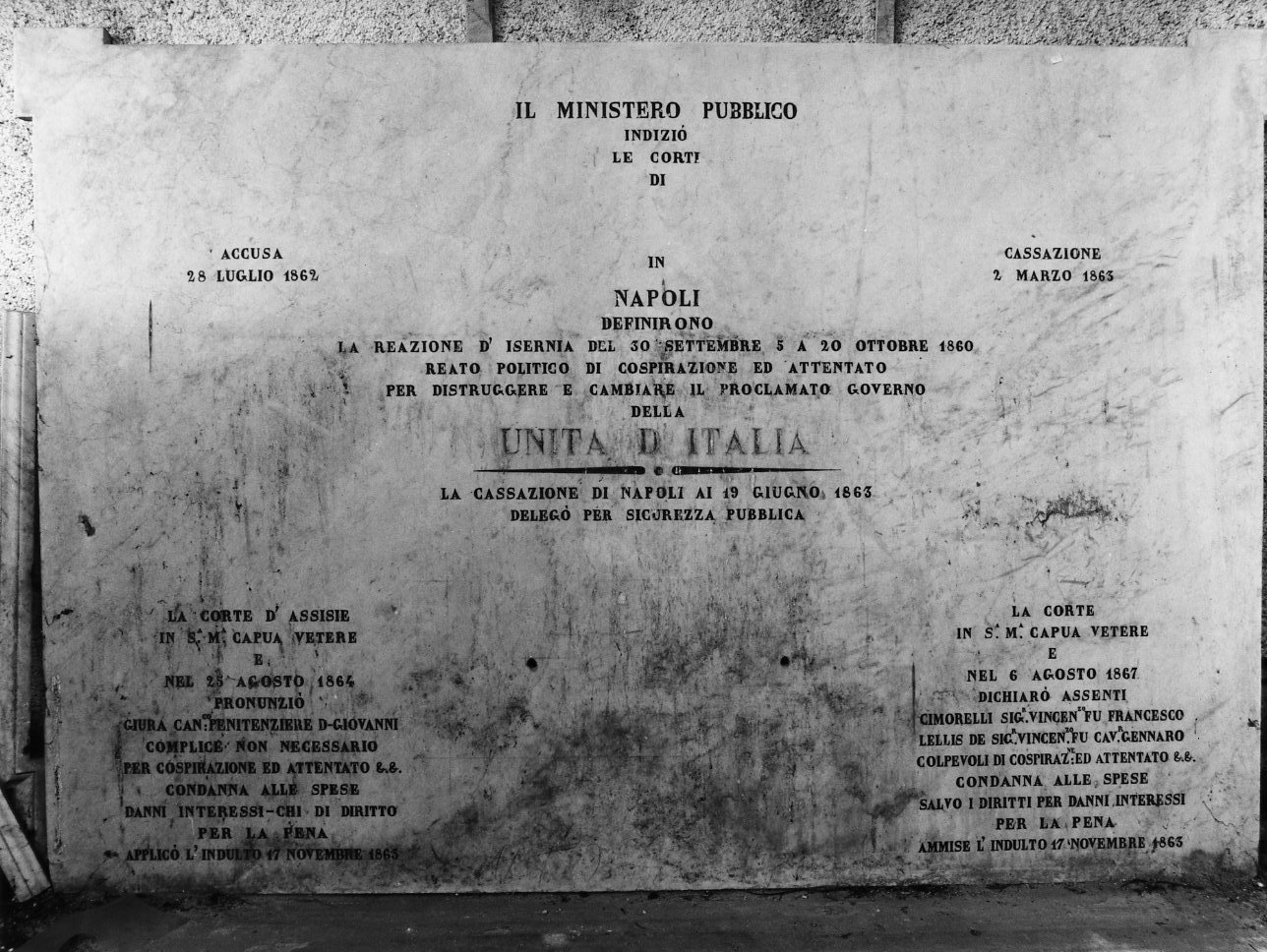 lapide - bottega molisana (sec. XIX)