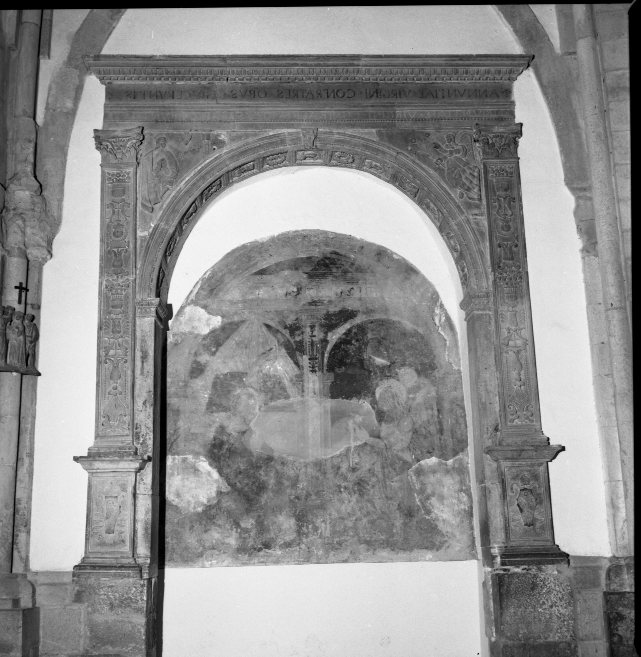 archivolto, elemento d'insieme - bottega molisana (sec. XVI)