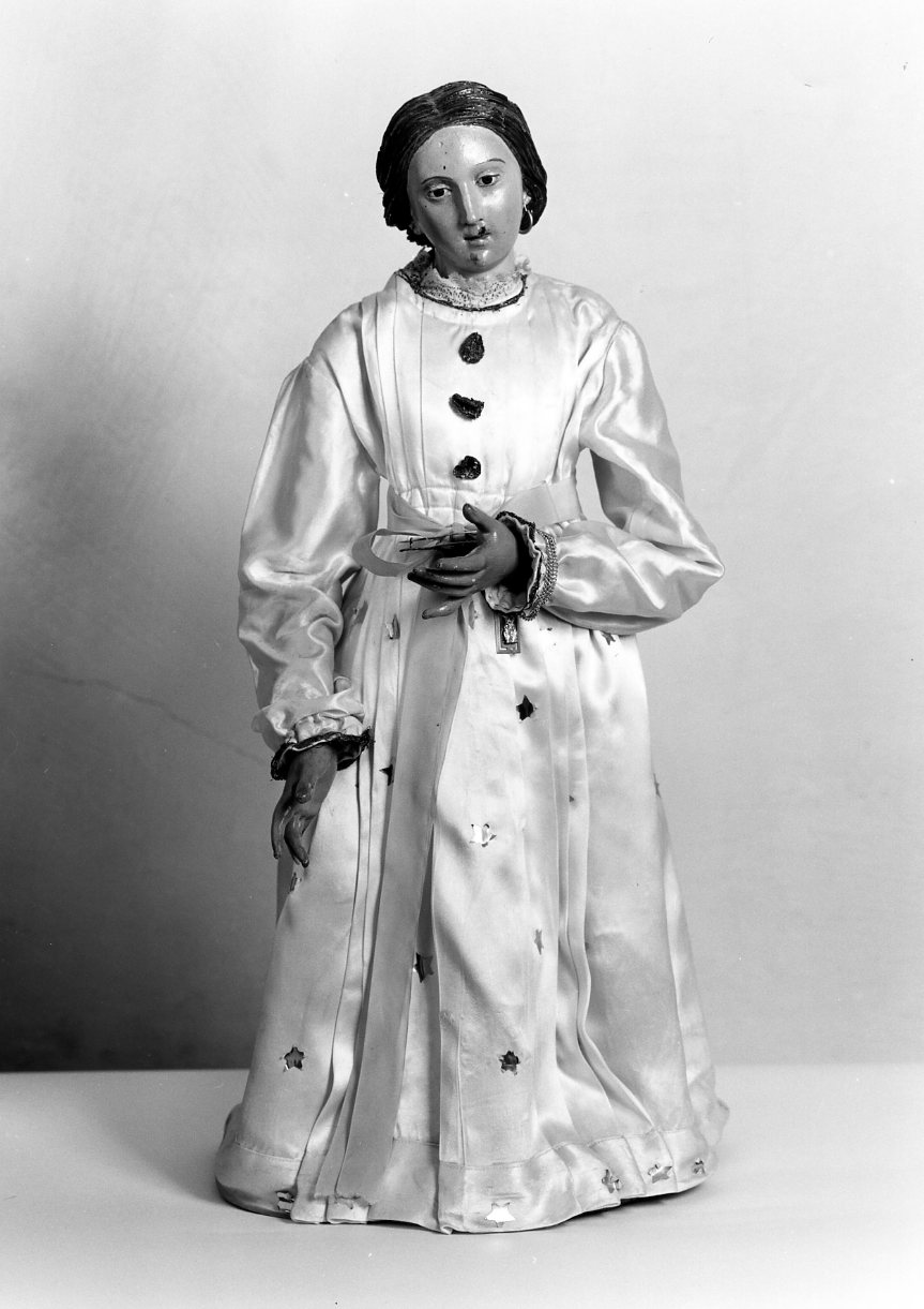 Maria Vergine bambina (statuetta, opera isolata) - bottega Italia meridionale (sec. XIX)