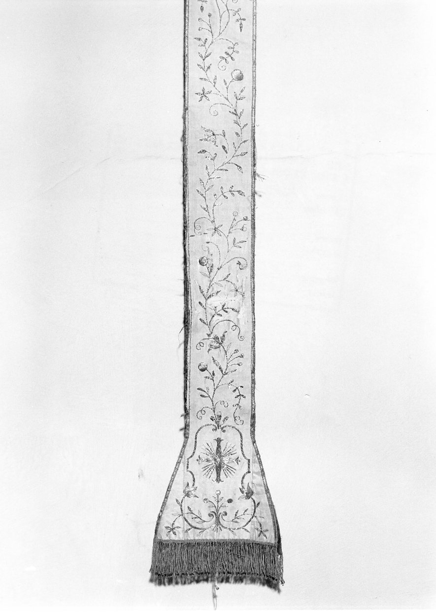 stola, opera isolata - manifattura Italia meridionale (sec. XIX)