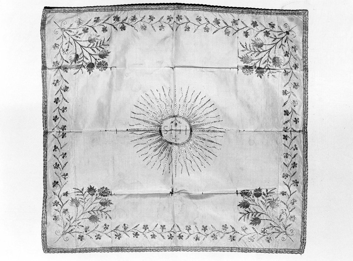 velo di calice, opera isolata - manifattura Italia meridionale (sec. XIX)