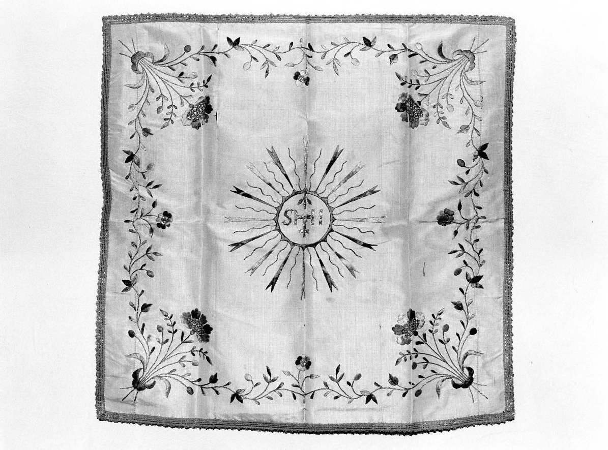 velo di calice, opera isolata - manifattura Italia meridionale (fine/inizio secc. XIX/ XX)