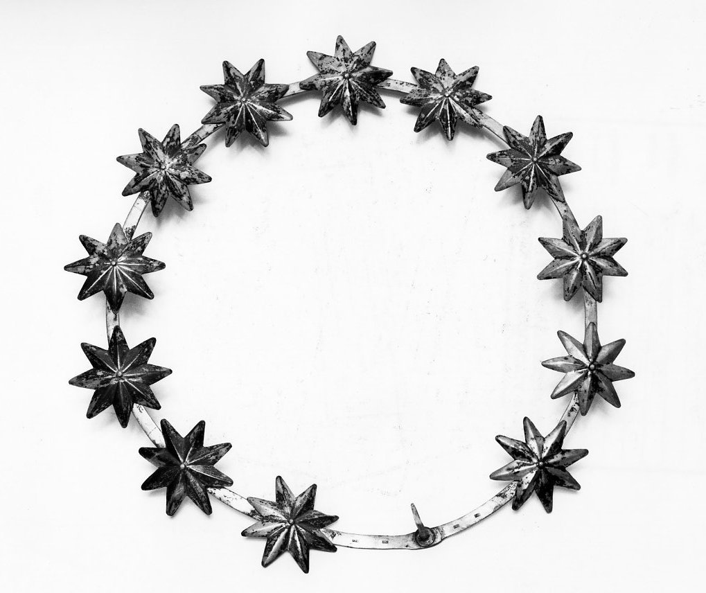 aureola di statua, opera isolata di Monogrammista F. P. C (attribuito) (secc. XVIII/ XIX)