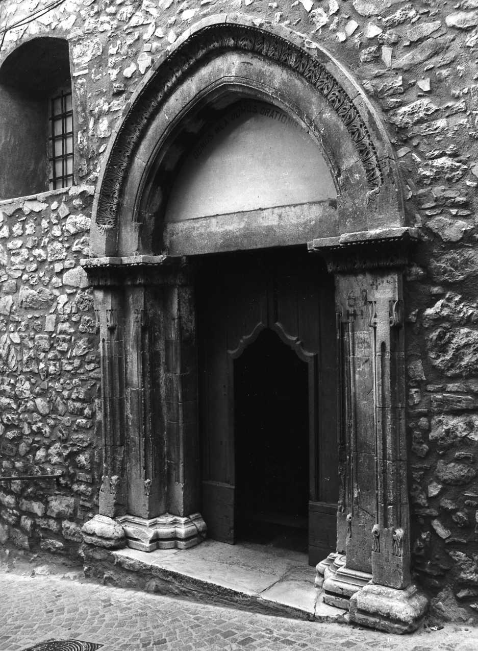 portale, opera isolata - bottega larinese (inizio sec. XIV)