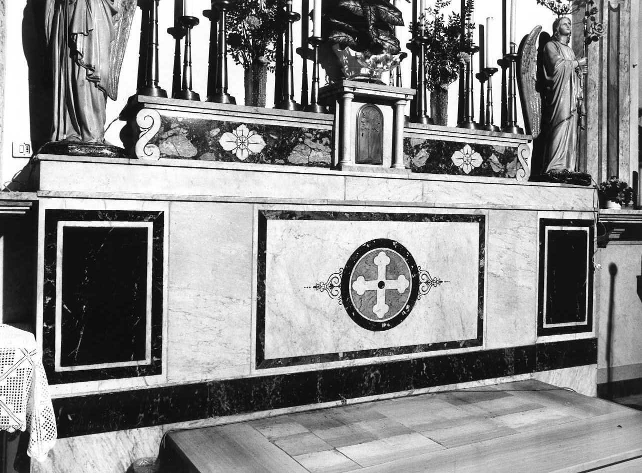 altare, opera isolata - bottega molisana (fine/inizio secc. XIX/ XX)