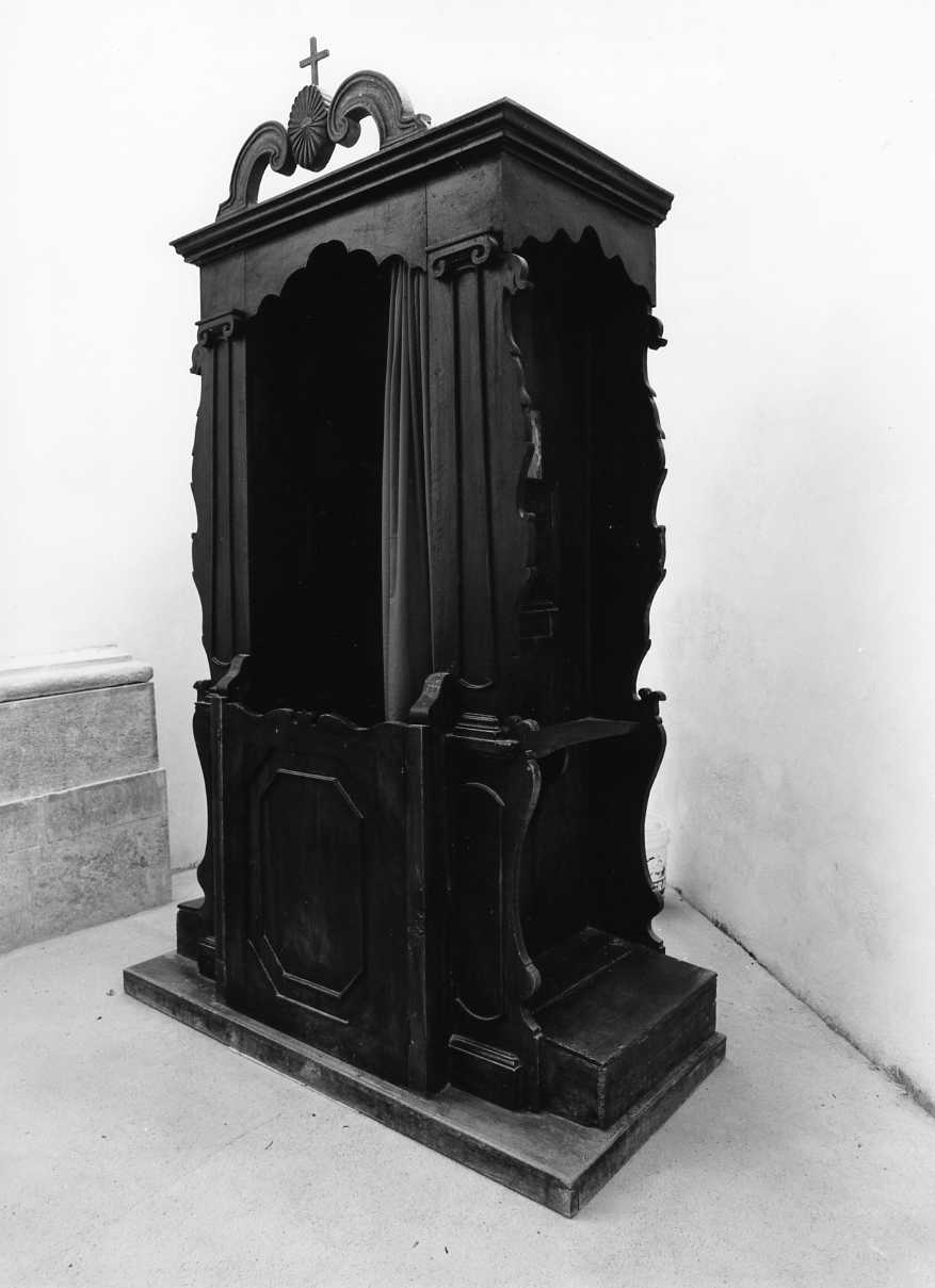 confessionale - bottega molisana (inizio sec. XX)