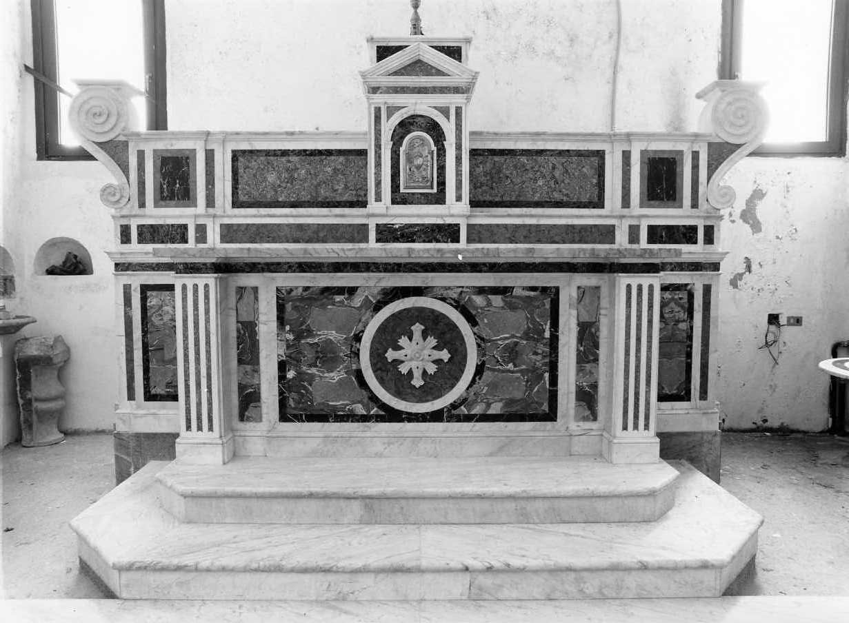 altare maggiore - bottega molisana (primo quarto sec. XX)